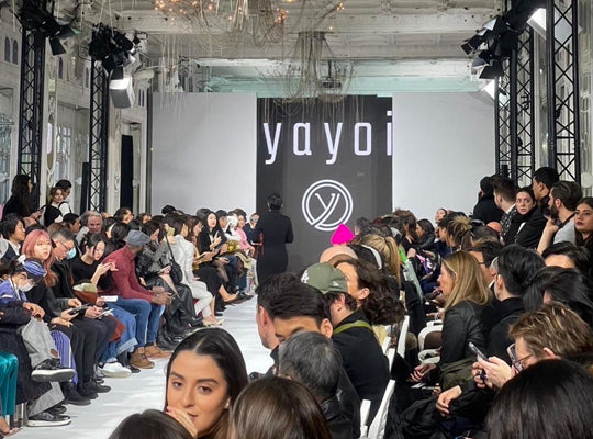 ラヴォア社の新ブランド「yayoi」が、2023年3月3日ひな祭りの日にフランス開催のパリコレでデビューを果たしました！